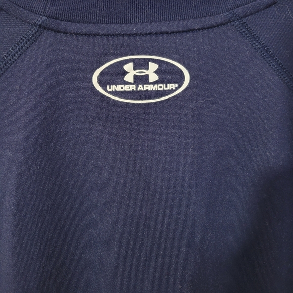 Under Armour Loose HeatGear Navy Top - Picture 4 of 4